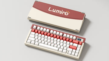 LUMINO75 75% Layout Hot-swappable Custom Mechanical Keyboard