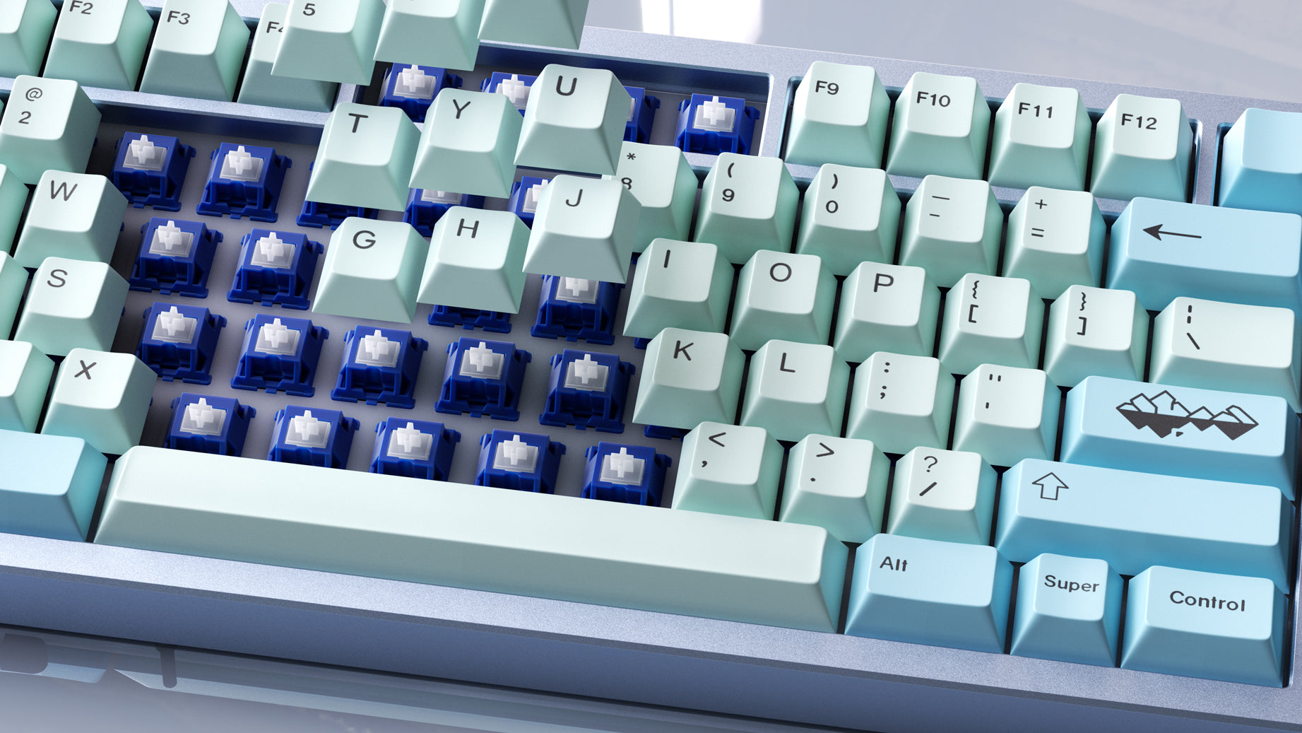 Foam Kit for Createkeebs Glacier 80 Mechanical Keyboard